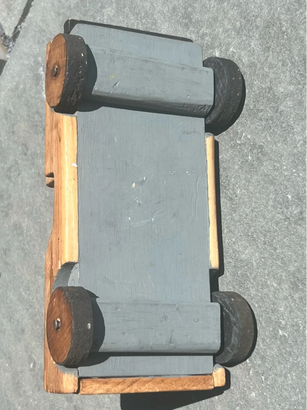 Wooden Jeep Toy Truck hand made